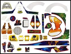 Batman '66 Premium/LE Playfield Plastic Set